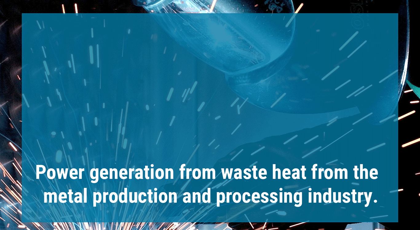 Power generation from waste heat